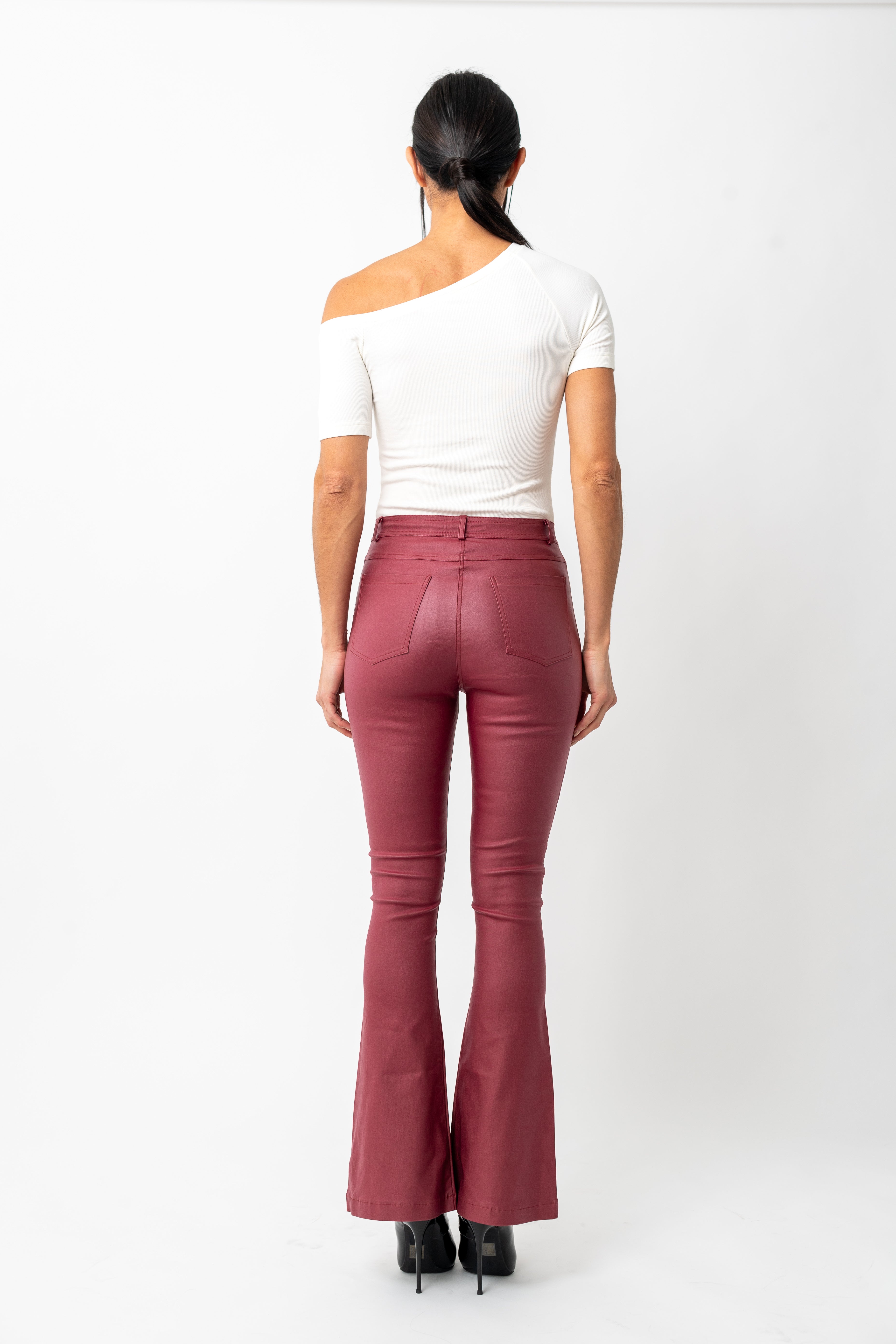 BA Waxed Flare Pant