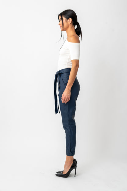 Slouchy Vegan Cropped Pant