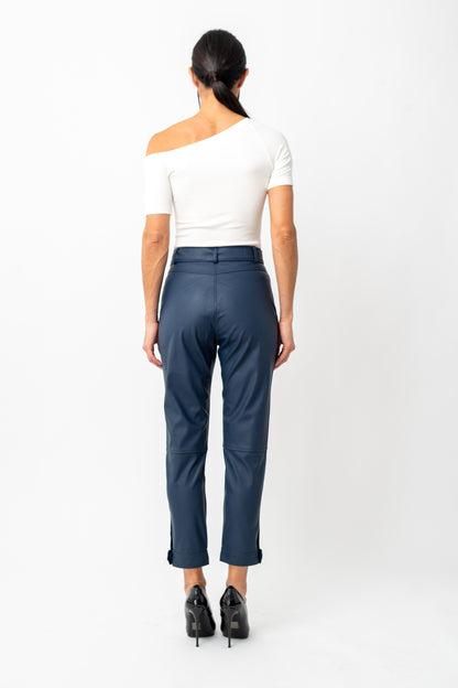 Slouchy Vegan Cropped Pant