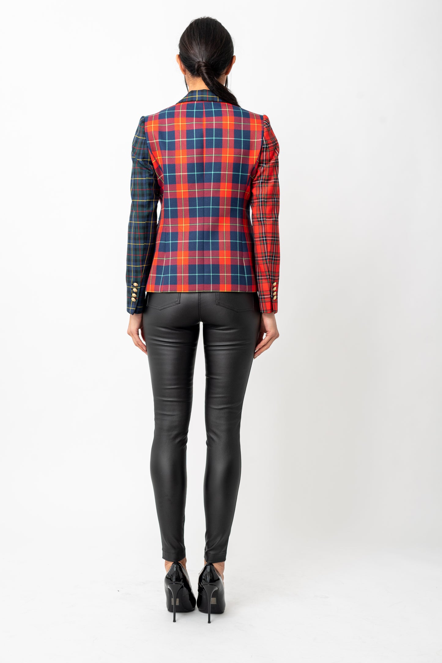 DC X Bariloche Tartan Blazer Jacket