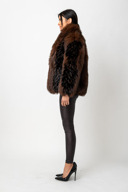 Boyfriend Faux Fur Coat Jacket