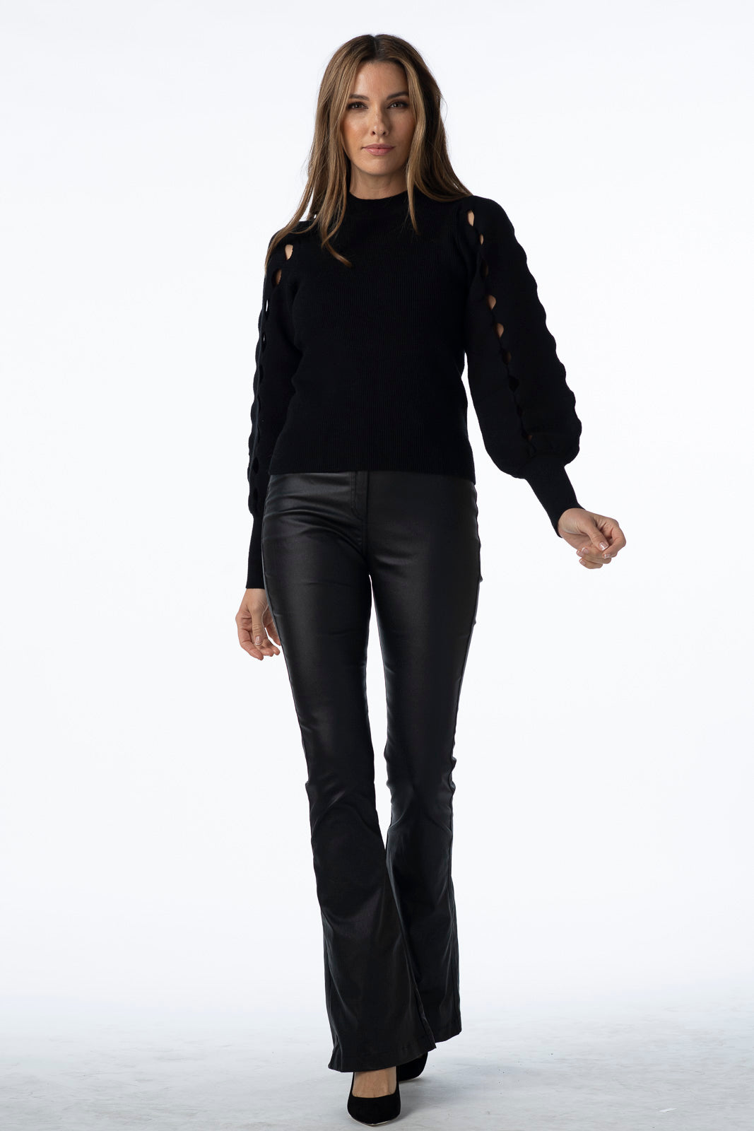 BA Waxed Flare Pant – Daniela Corte