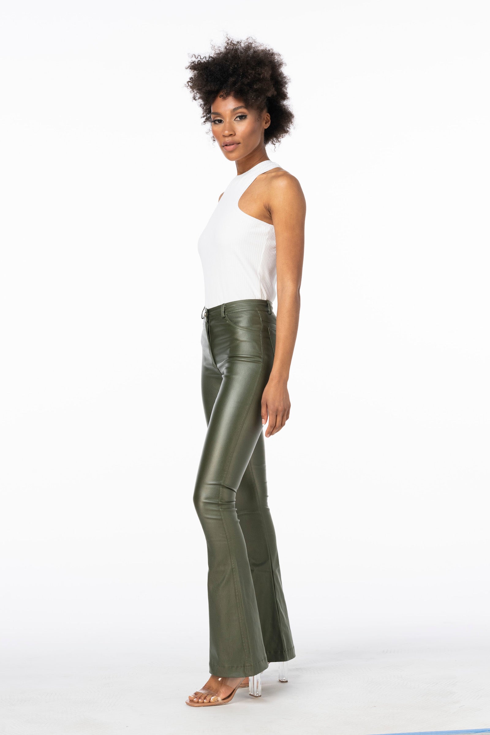 BA Waxed Flare Pant – Daniela Corte